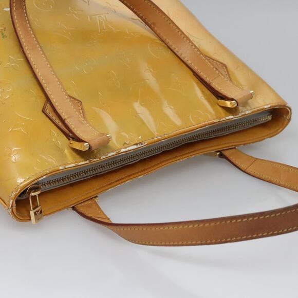 LOUIS VUITTON Monogram Vernis Houston Hand Bag Gris M91053 - Picture 7 of 16